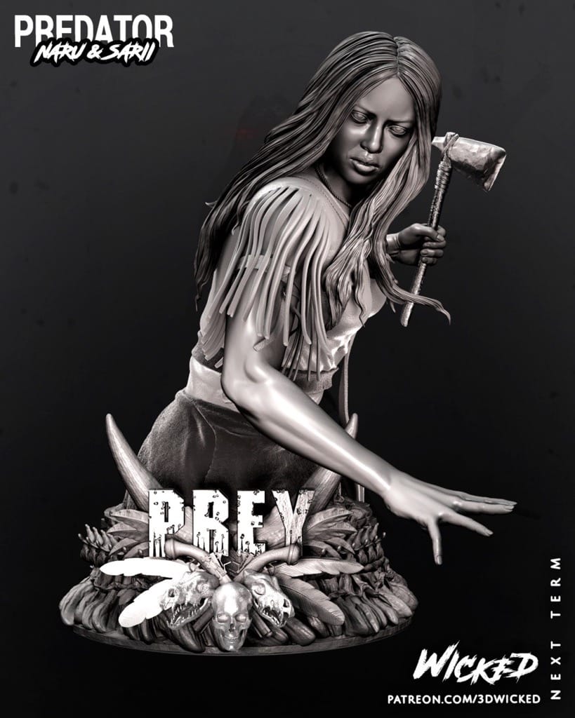 P站图纸印象馆 3DWicked 异形 铁血战士和纳鲁 3DWicked 异形 铁血战士和纳鲁