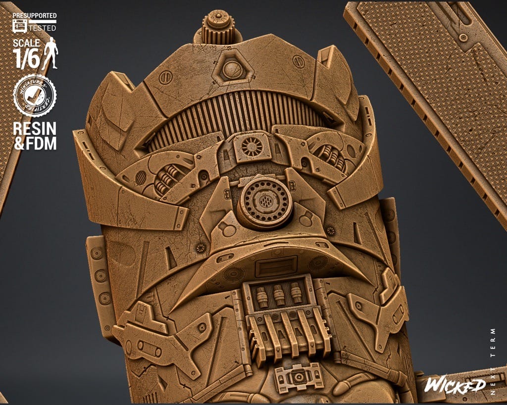 P站图纸印象馆 3DWicked 漫威 神奇四侠 行星吞噬者 3DWicked 漫威 神奇四侠 行星吞噬者