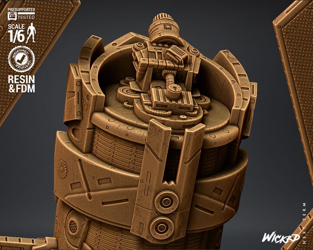 P站图纸印象馆 3DWicked 漫威 神奇四侠 行星吞噬者 3DWicked 漫威 神奇四侠 行星吞噬者