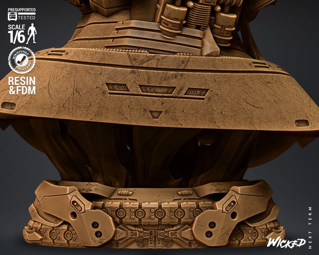 P站图纸印象馆 3DWicked 漫威 神奇四侠 行星吞噬者 3DWicked 漫威 神奇四侠 行星吞噬者