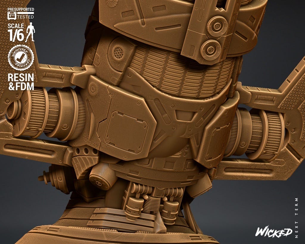 P站图纸印象馆 3DWicked 漫威 神奇四侠 行星吞噬者 3DWicked 漫威 神奇四侠 行星吞噬者