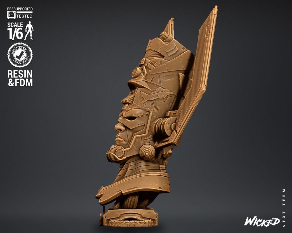 P站图纸印象馆 3DWicked 漫威 神奇四侠 行星吞噬者 3DWicked 漫威 神奇四侠 行星吞噬者