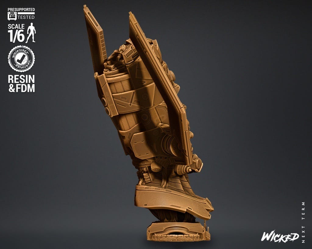 P站图纸印象馆 3DWicked 漫威 神奇四侠 行星吞噬者 3DWicked 漫威 神奇四侠 行星吞噬者