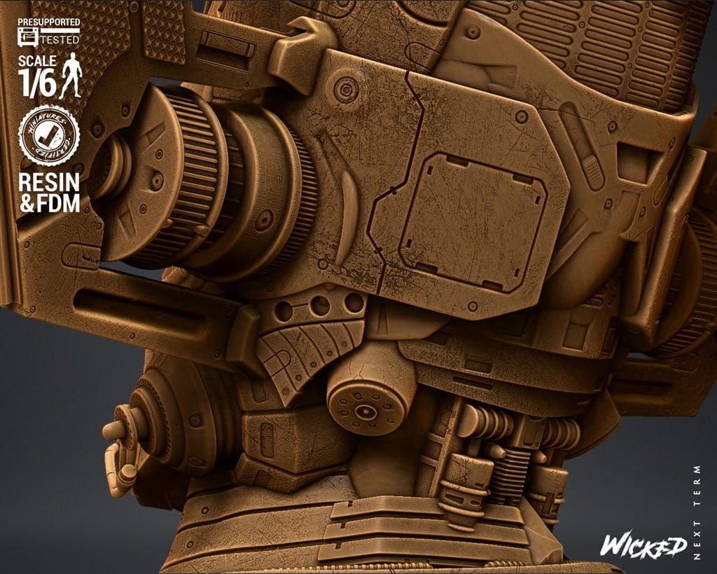 P站图纸印象馆 3DWicked 漫威 神奇四侠 行星吞噬者 3DWicked 漫威 神奇四侠 行星吞噬者