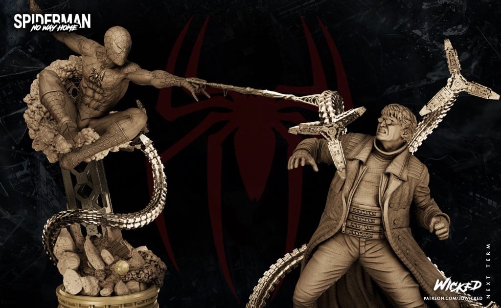 P站图纸印象馆 3DWicked 漫威 蜘蛛侠 3DWicked 漫威 蜘蛛侠