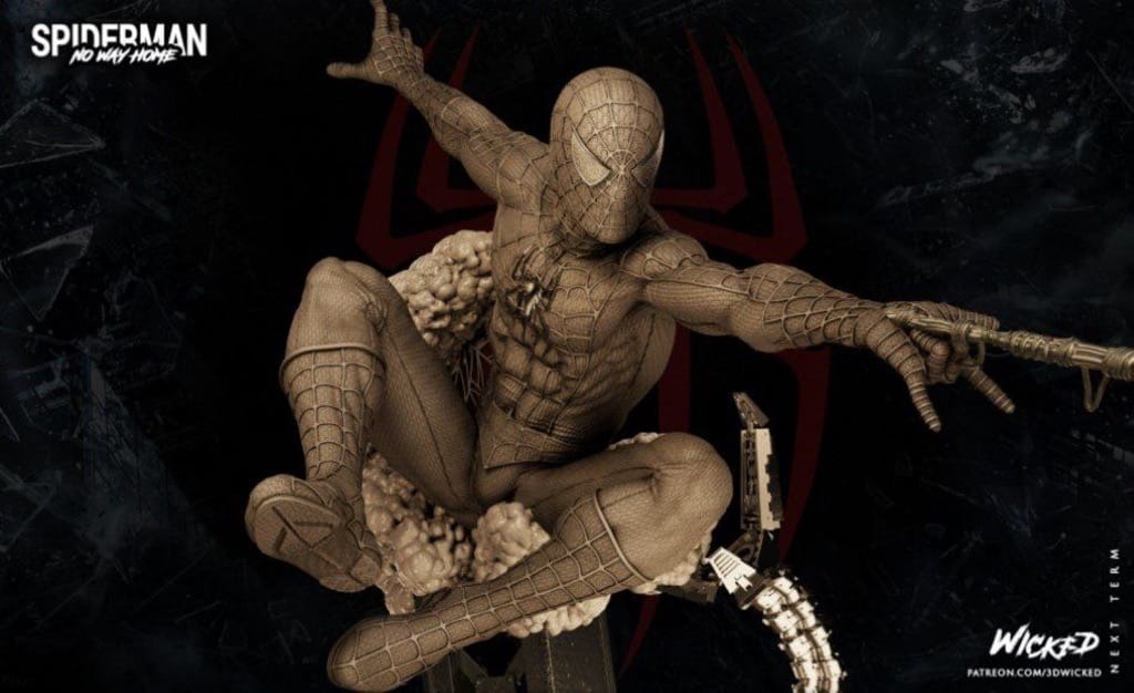 P站图纸印象馆 3DWicked 漫威 蜘蛛侠 3DWicked 漫威 蜘蛛侠