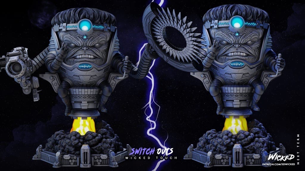 P站图纸印象馆 3DWicked 漫威 美国队长 魔多客 3DWicked 漫威 美国队长 魔多客