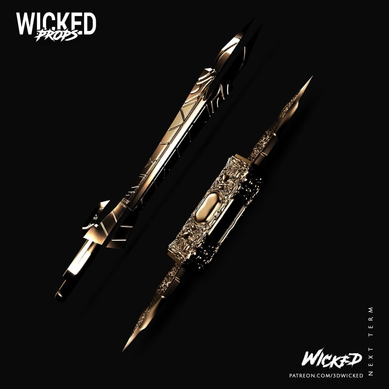 P站图纸印象馆 3DWicked 漫威 银河护卫队 弑神者 3DWicked 漫威 银河护卫队 弑神者