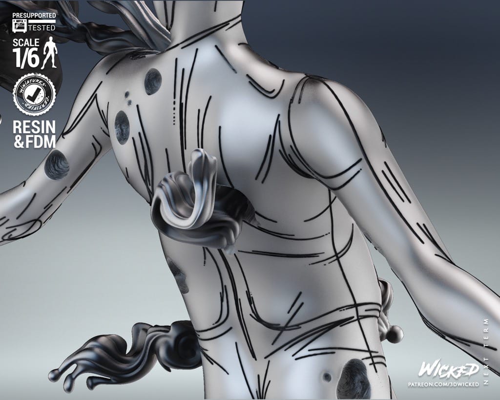 P站图纸印象馆 3DWicked 漫威 蜘蛛侠 斑点 3DWicked 漫威 蜘蛛侠 斑点