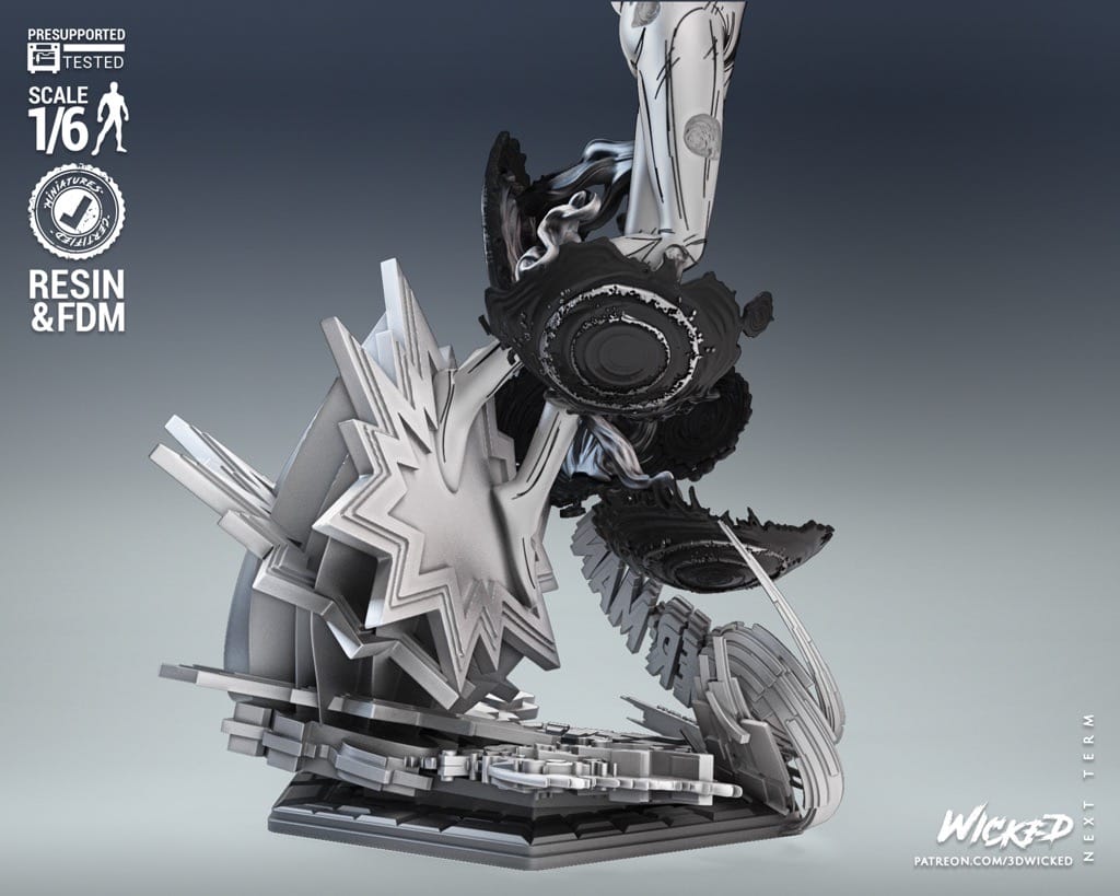 P站图纸印象馆 3DWicked 漫威 蜘蛛侠 斑点 3DWicked 漫威 蜘蛛侠 斑点