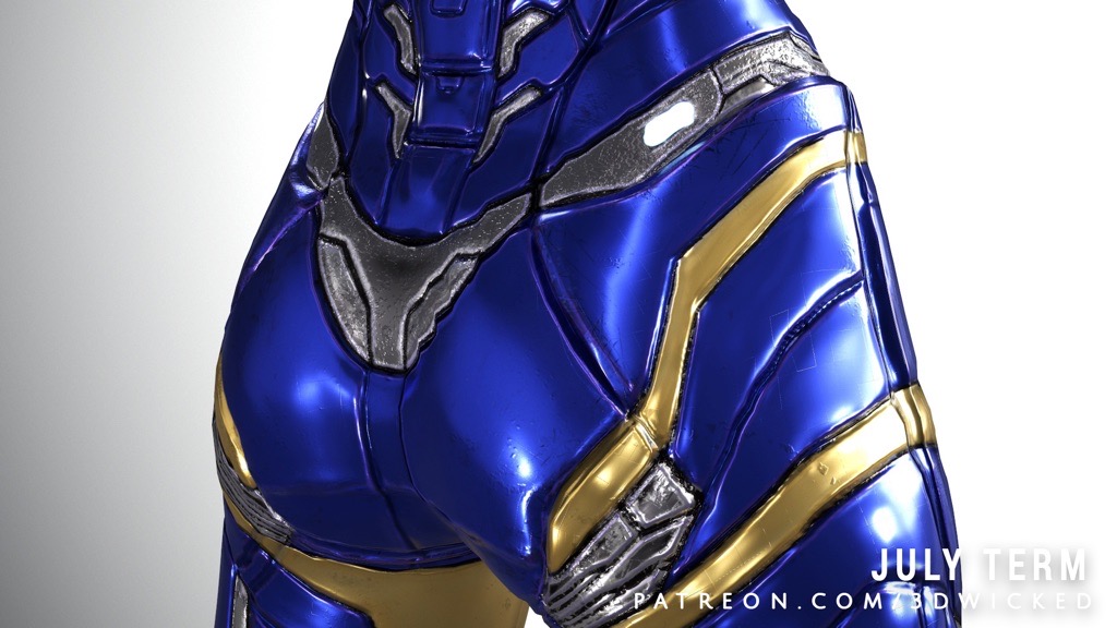 P站图纸印象馆 3DWicked 漫威 复联 救援 3DWicked 漫威 复联 救援