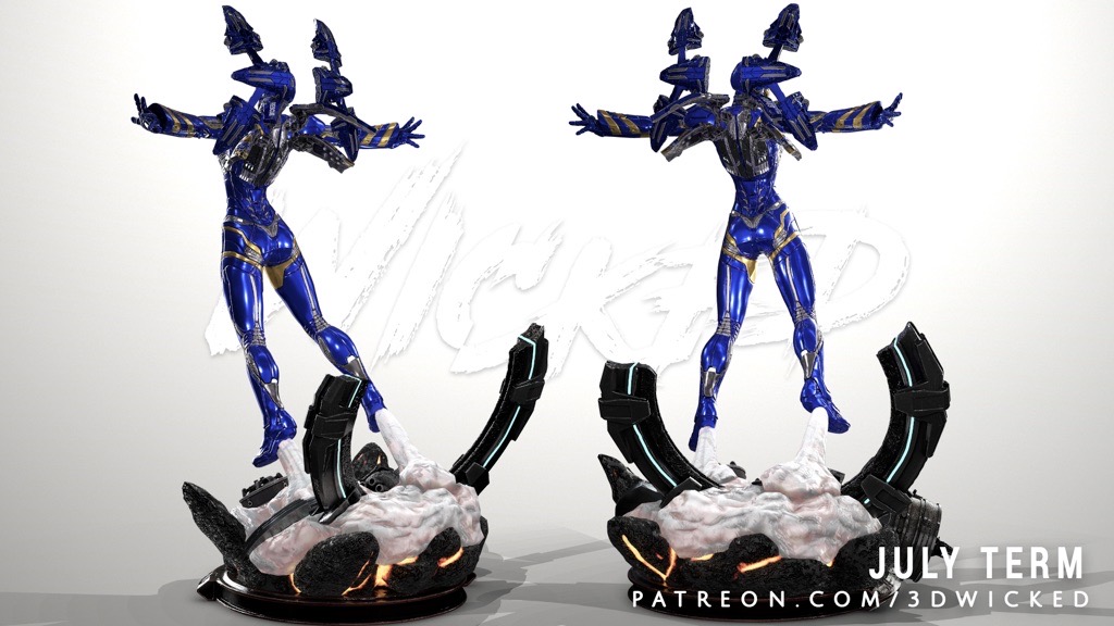 P站图纸印象馆 3DWicked 漫威 复联 救援 3DWicked 漫威 复联 救援