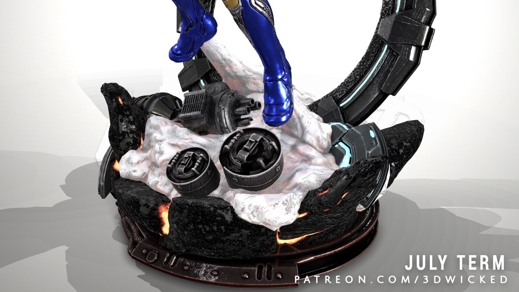 P站图纸印象馆 3DWicked 漫威 复联 救援 3DWicked 漫威 复联 救援