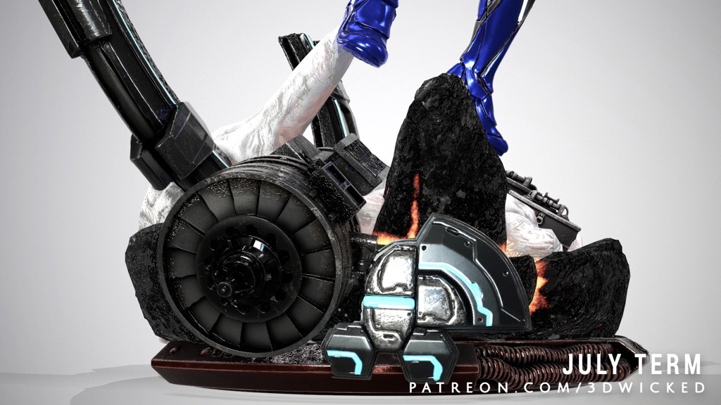 P站图纸印象馆 3DWicked 漫威 复联 救援 3DWicked 漫威 复联 救援