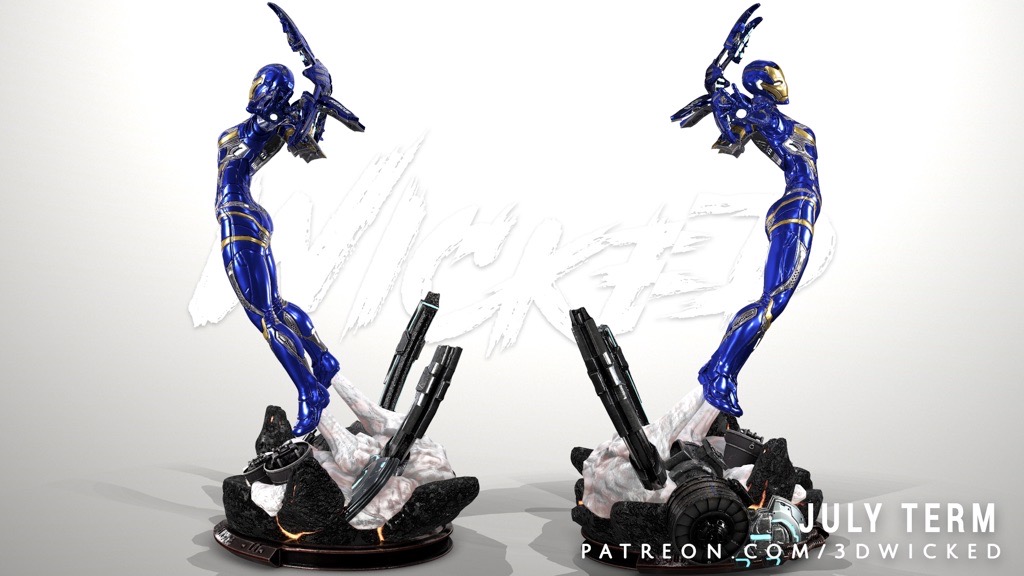 P站图纸印象馆 3DWicked 漫威 复联 救援 3DWicked 漫威 复联 救援