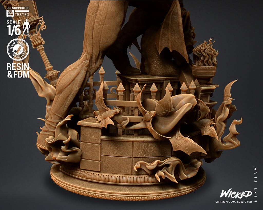 P站图纸印象馆 3DWicked 漫威 莫比亚斯 3DWicked 漫威 莫比亚斯