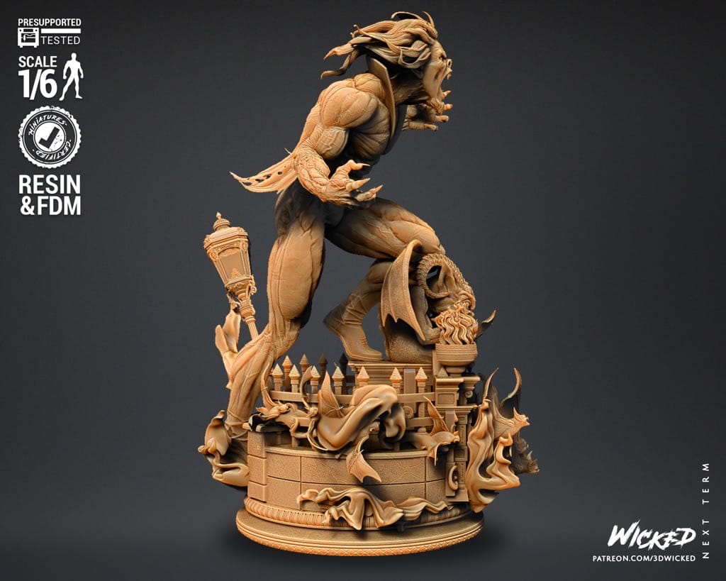 P站图纸印象馆 3DWicked 漫威 莫比亚斯 3DWicked 漫威 莫比亚斯