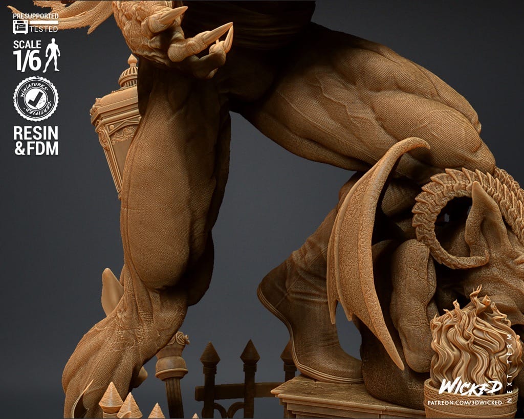 P站图纸印象馆 3DWicked 漫威 莫比亚斯 3DWicked 漫威 莫比亚斯