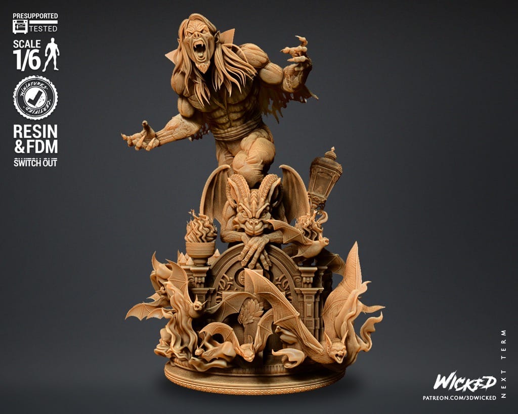 P站图纸印象馆 3DWicked 漫威 莫比亚斯 3DWicked 漫威 莫比亚斯