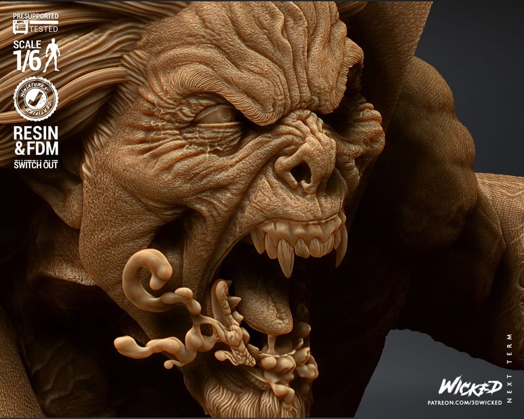 P站图纸印象馆 3DWicked 漫威 莫比亚斯 3DWicked 漫威 莫比亚斯