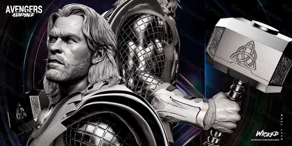 3DWicked 漫威 雷神