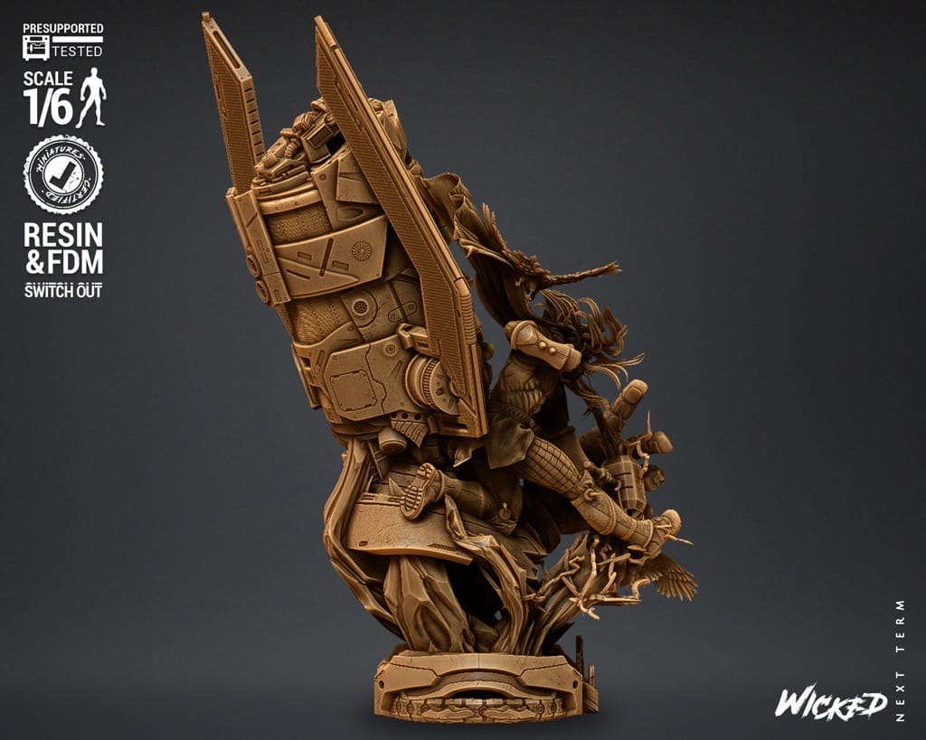 P站图纸印象馆 3DWicked 漫威 神奇四侠 雷神和行星吞噬者 3DWicked 漫威 神奇四侠 雷神和行星吞噬者