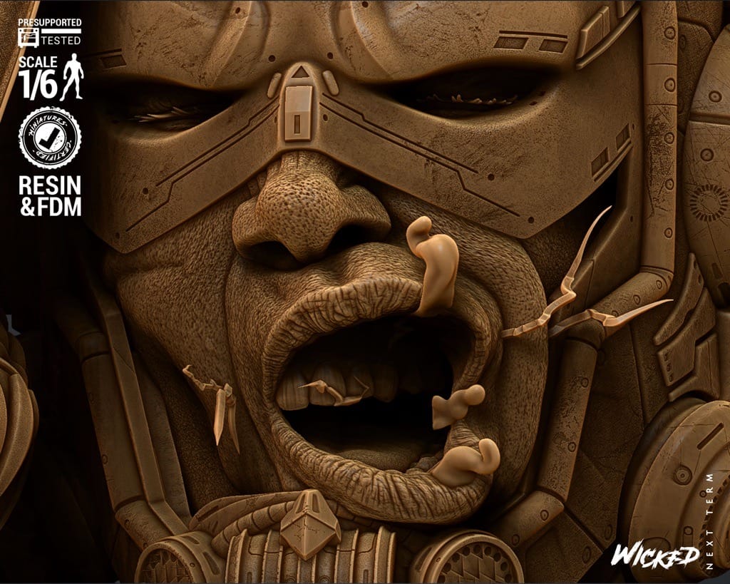 P站图纸印象馆 3DWicked 漫威 神奇四侠 雷神和行星吞噬者 3DWicked 漫威 神奇四侠 雷神和行星吞噬者