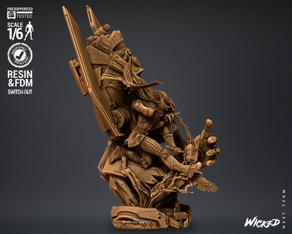 P站图纸印象馆 3DWicked 漫威 神奇四侠 雷神和行星吞噬者 3DWicked 漫威 神奇四侠 雷神和行星吞噬者