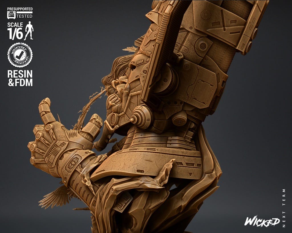 P站图纸印象馆 3DWicked 漫威 神奇四侠 雷神和行星吞噬者 3DWicked 漫威 神奇四侠 雷神和行星吞噬者