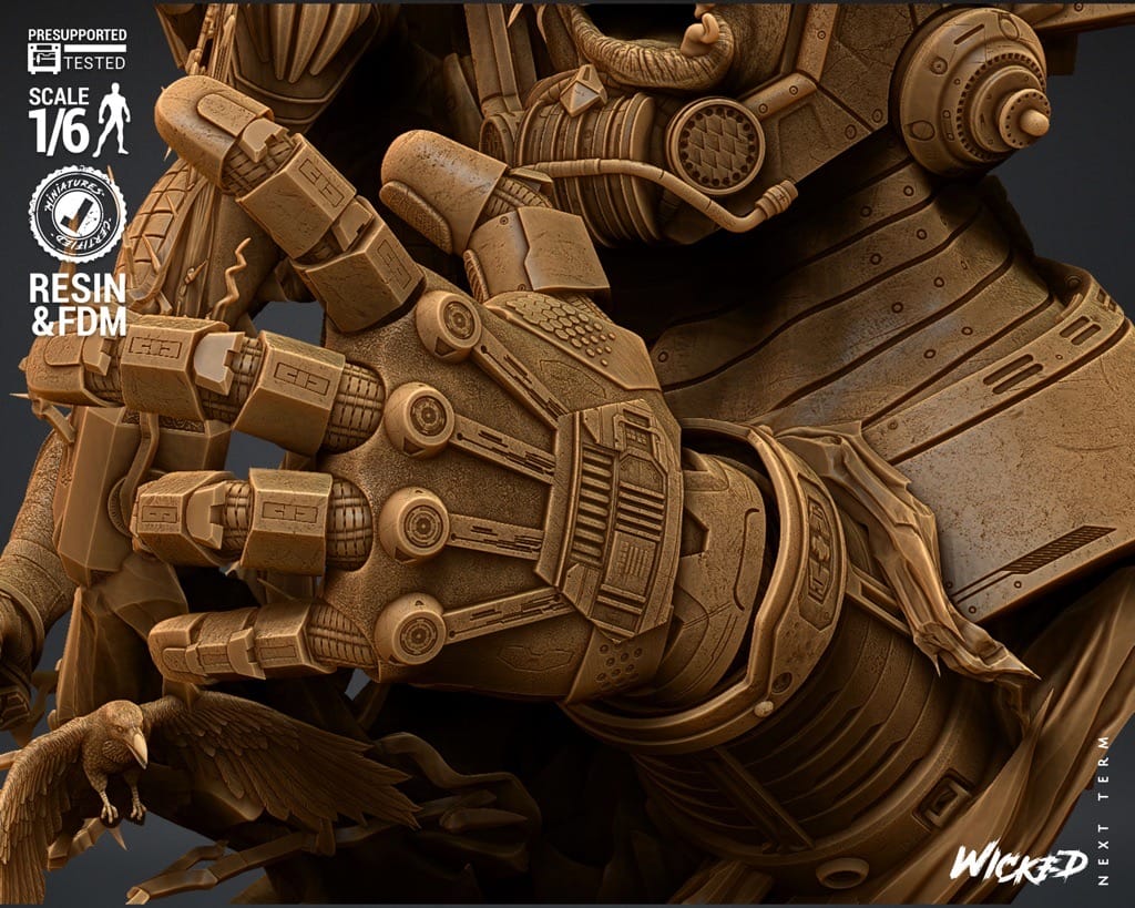 P站图纸印象馆 3DWicked 漫威 神奇四侠 雷神和行星吞噬者 3DWicked 漫威 神奇四侠 雷神和行星吞噬者