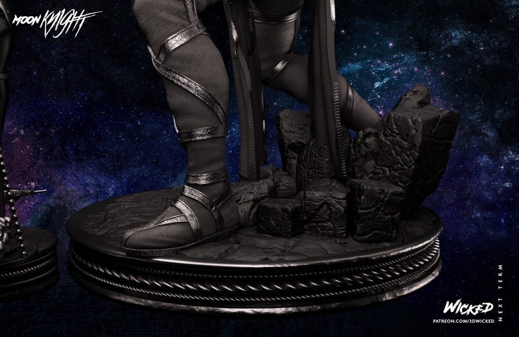 P站图纸印象馆 3DWicked 漫威 月光骑士 猩红圣甲虫 3DWicked 漫威 月光骑士 猩红圣甲虫