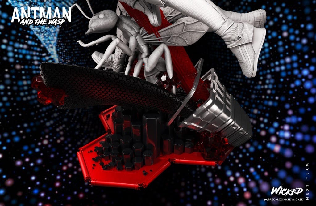 P站图纸印象馆 3DWicked 漫威 蚁人与黄蜂女 3DWicked 漫威 蚁人与黄蜂女