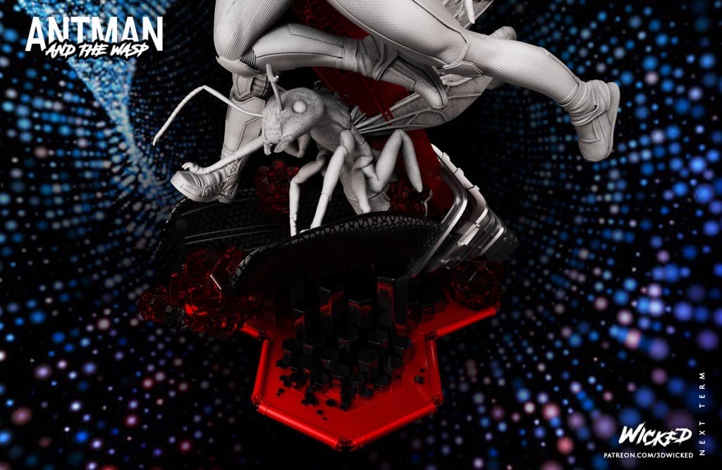 P站图纸印象馆 3DWicked 漫威 蚁人与黄蜂女 3DWicked 漫威 蚁人与黄蜂女