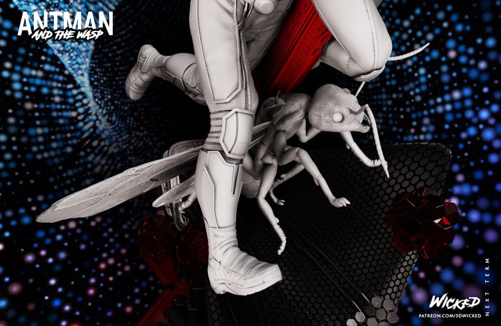 P站图纸印象馆 3DWicked 漫威 蚁人与黄蜂女 3DWicked 漫威 蚁人与黄蜂女