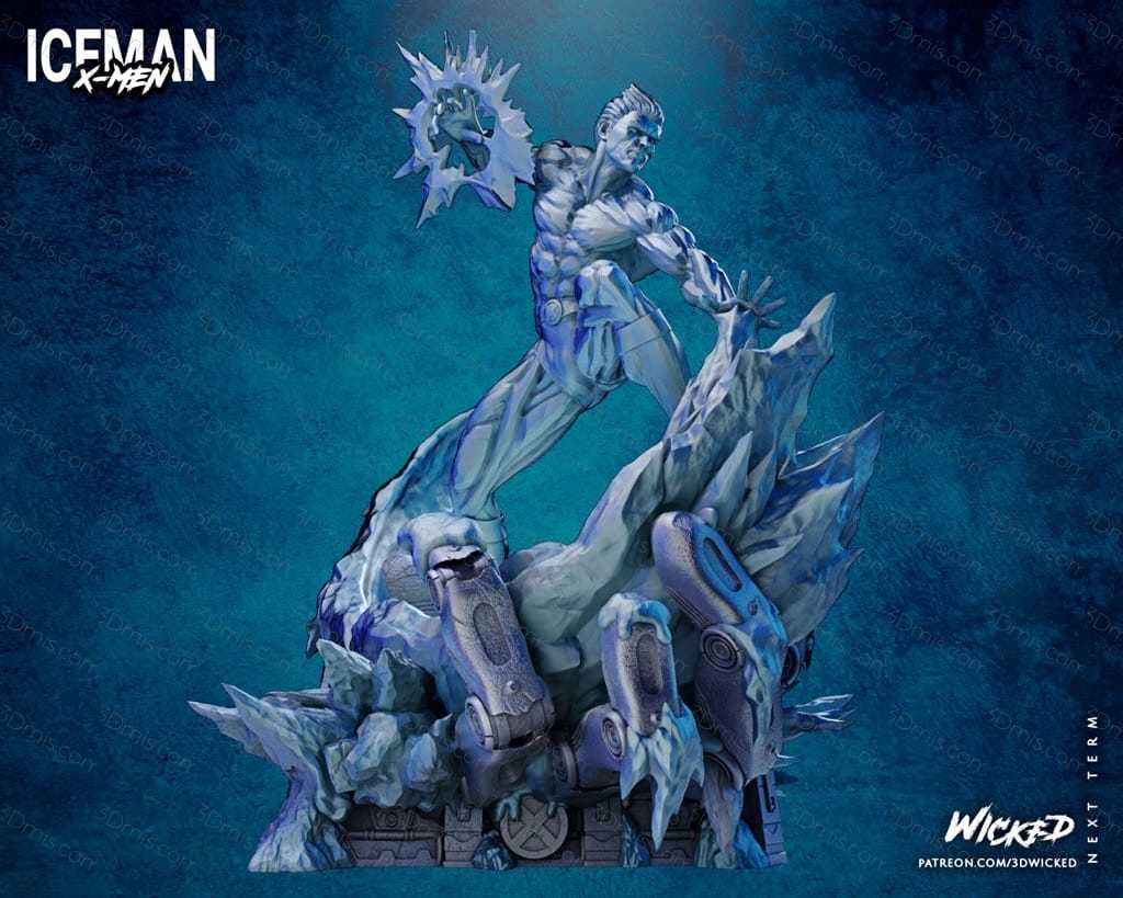 3DWicked 漫威 X战警 冰人