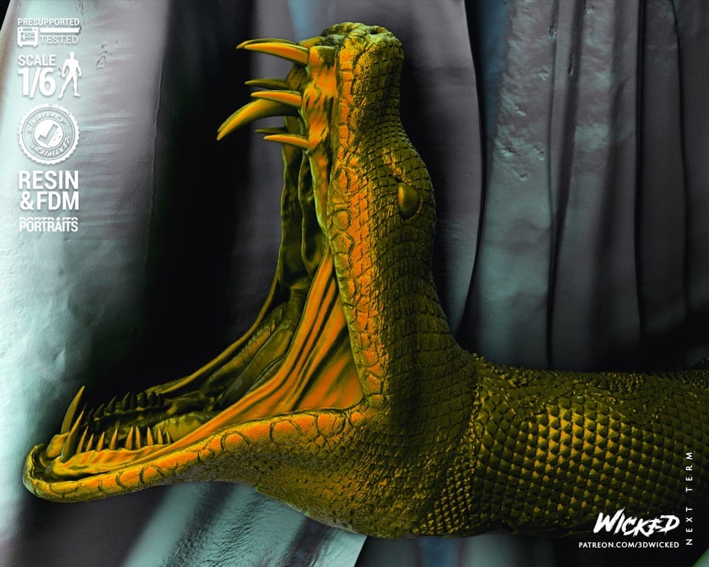 P站图纸印象馆 3DWicked 哈利波特和伏地魔 3DWicked 哈利波特和伏地魔