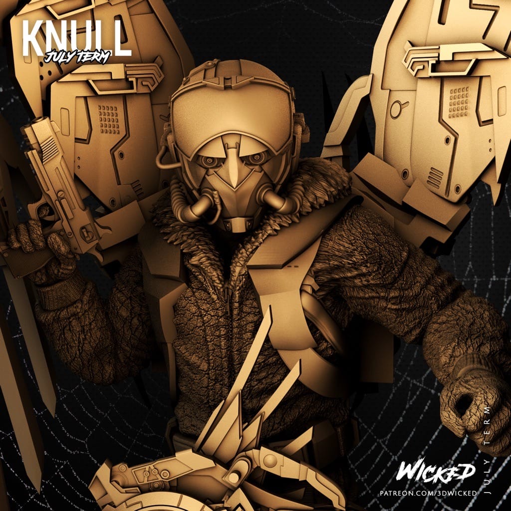 P站图纸印象馆 3DWicked 漫威 蜘蛛侠 秃鹫 3DWicked 漫威 蜘蛛侠 秃鹫