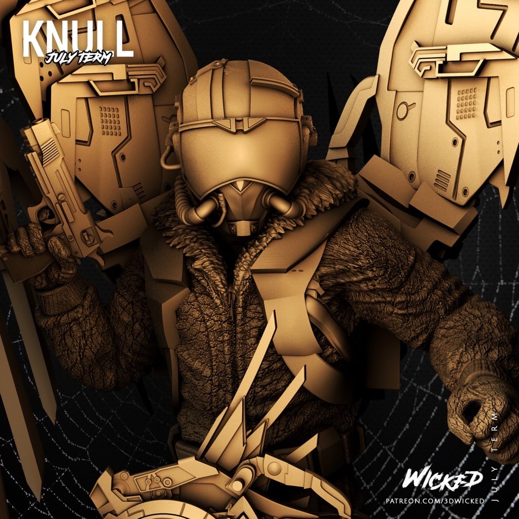 P站图纸印象馆 3DWicked 漫威 蜘蛛侠 秃鹫 3DWicked 漫威 蜘蛛侠 秃鹫