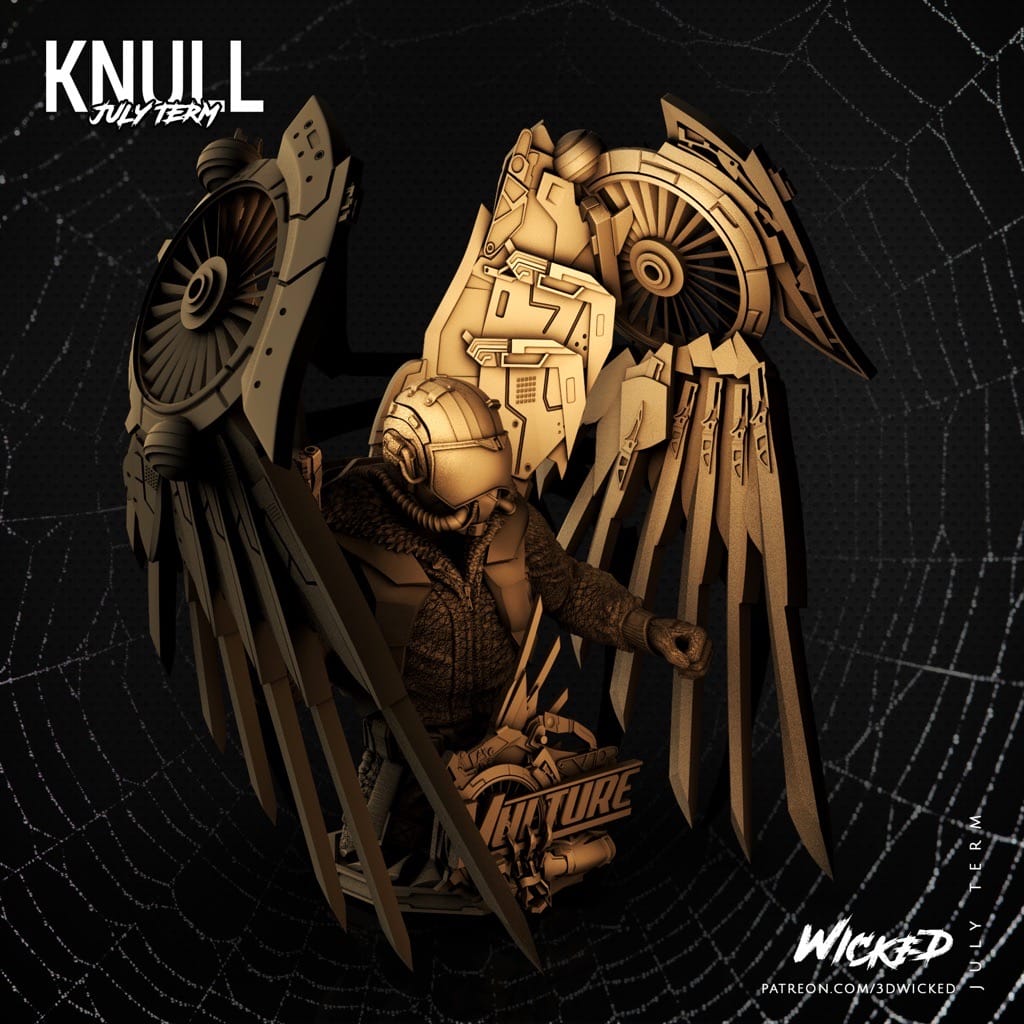 P站图纸印象馆 3DWicked 漫威 蜘蛛侠 秃鹫 3DWicked 漫威 蜘蛛侠 秃鹫