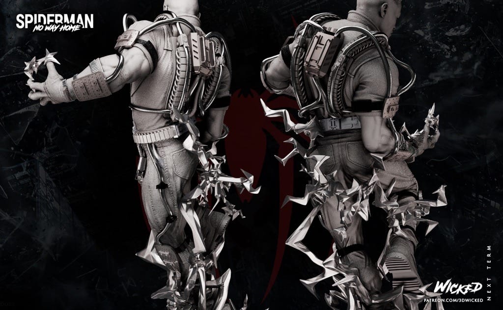 P站图纸印象馆 3DWicked 漫威 蜘蛛侠 电王 3DWicked 漫威 蜘蛛侠 电王