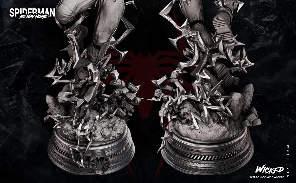 P站图纸印象馆 3DWicked 漫威 蜘蛛侠 电王 3DWicked 漫威 蜘蛛侠 电王