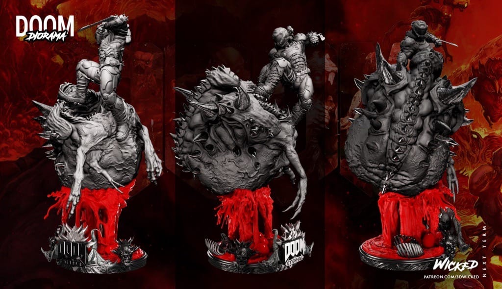 P站图纸印象馆 3DWicked 漫威 毁灭战士 3DWicked 漫威 毁灭战士