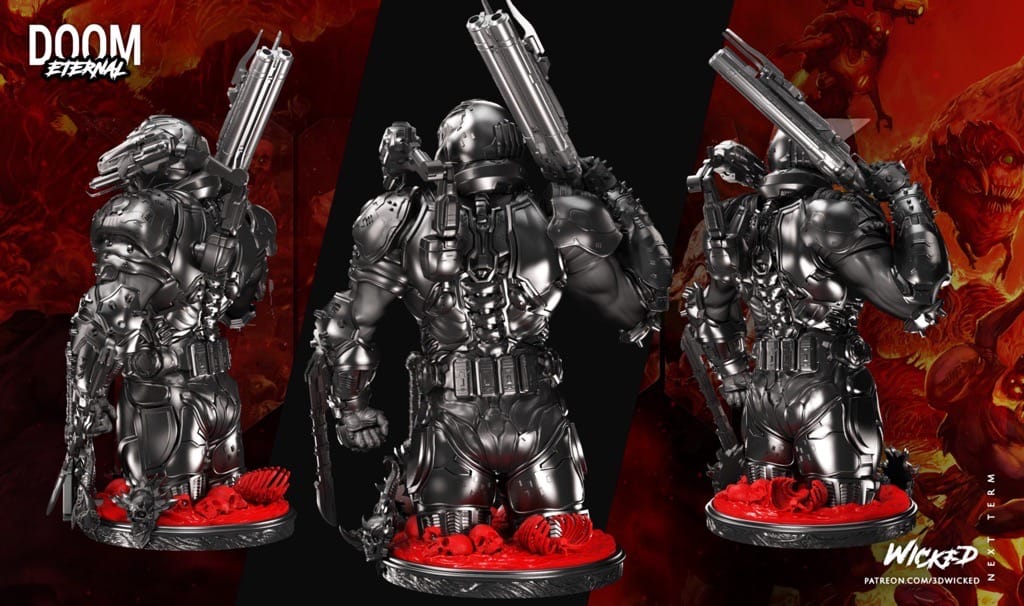 P站图纸印象馆 3DWicked 漫威 毁灭战士 3DWicked 漫威 毁灭战士