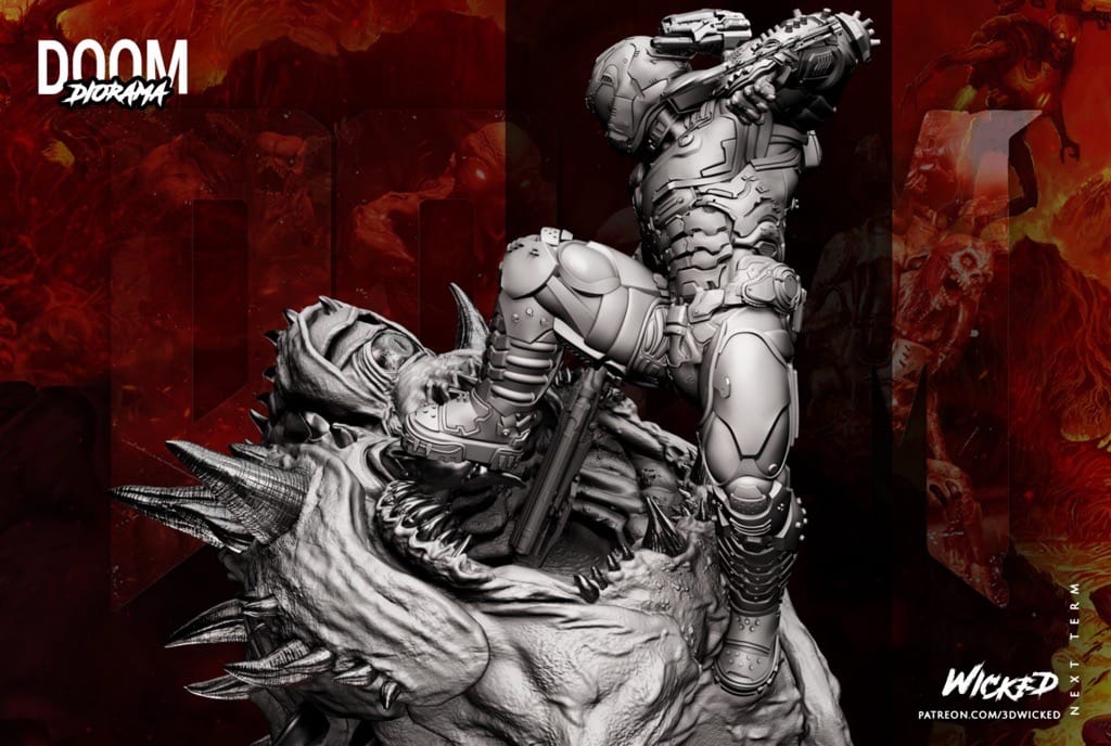 P站图纸印象馆 3DWicked 漫威 毁灭战士 3DWicked 漫威 毁灭战士