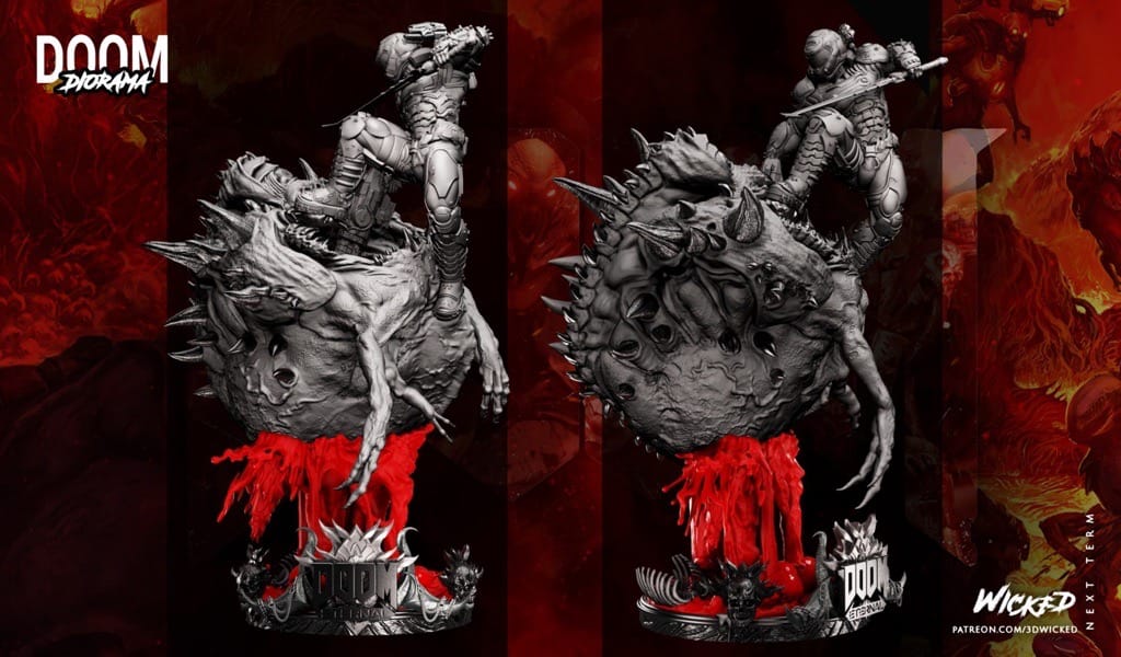 P站图纸印象馆 3DWicked 漫威 毁灭战士 3DWicked 漫威 毁灭战士