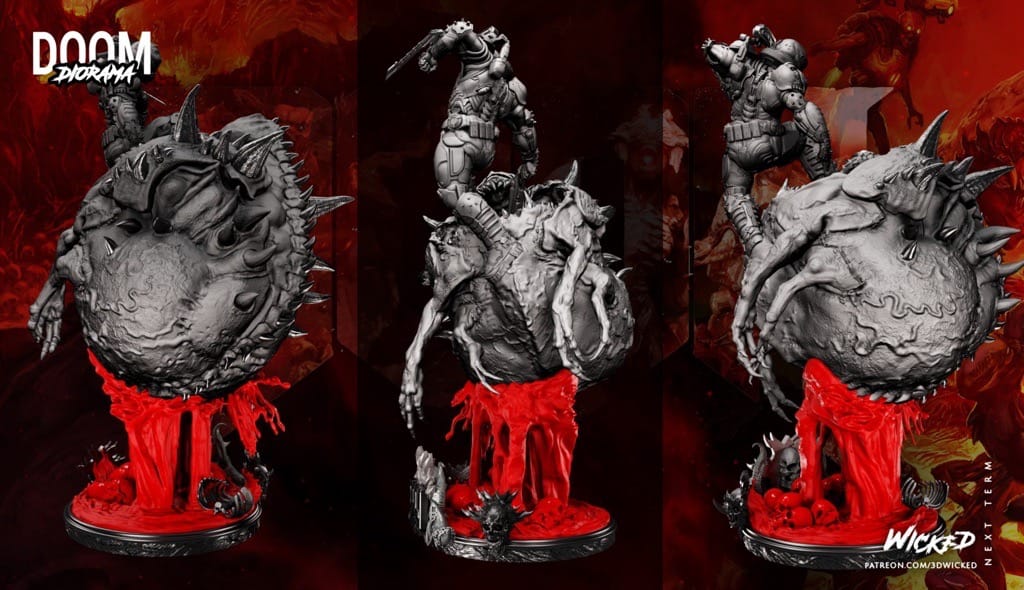 P站图纸印象馆 3DWicked 漫威 毁灭战士 3DWicked 漫威 毁灭战士