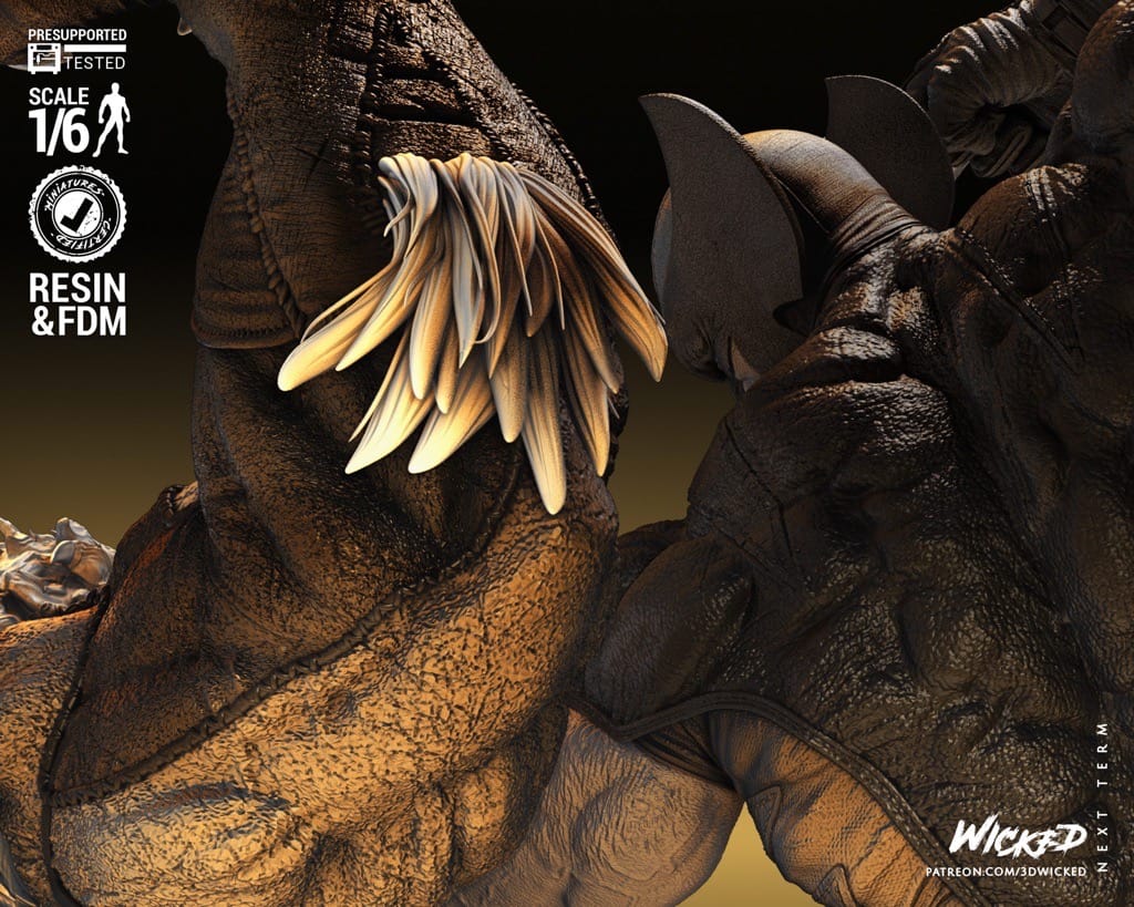 P站图纸印象馆 3DWicked 漫威 X战警 金刚狼对剑齿虎 3DWicked 漫威 X战警 金刚狼对剑齿虎