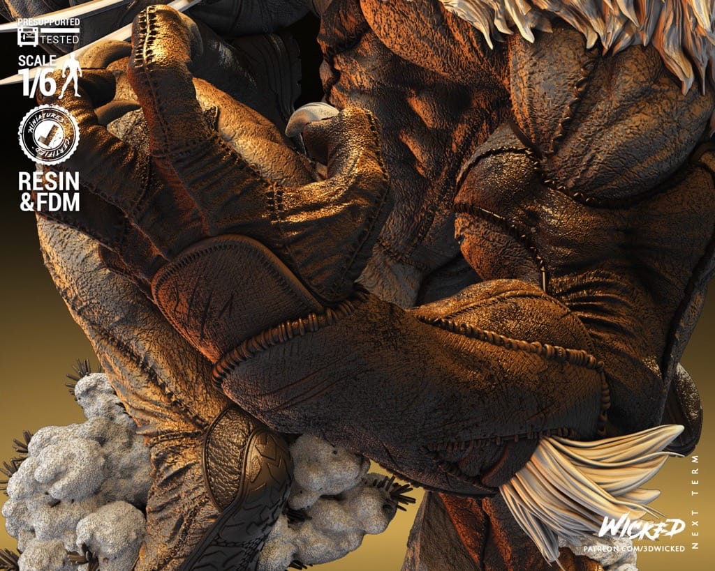 P站图纸印象馆 3DWicked 漫威 X战警 金刚狼对剑齿虎 3DWicked 漫威 X战警 金刚狼对剑齿虎