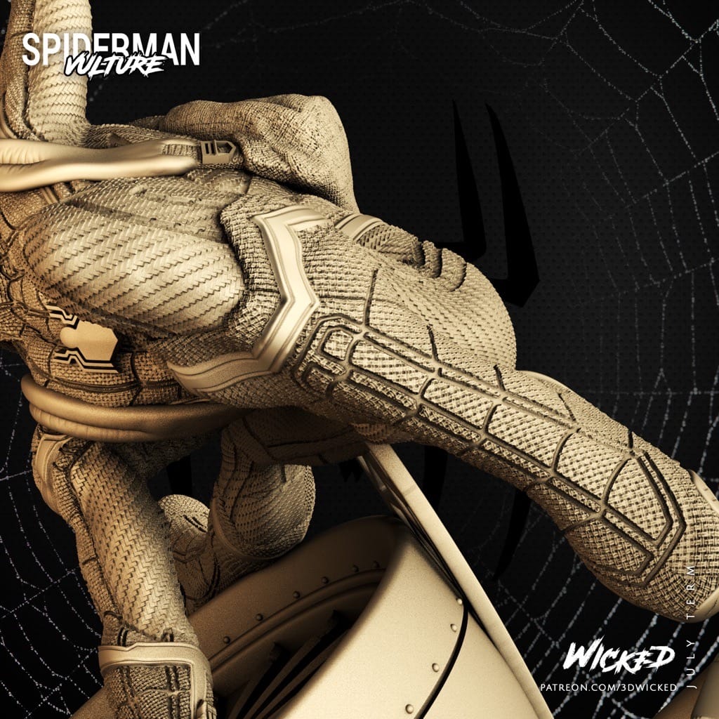 P站图纸印象馆 3DWicked 漫威 蜘蛛侠 3DWicked 漫威 蜘蛛侠