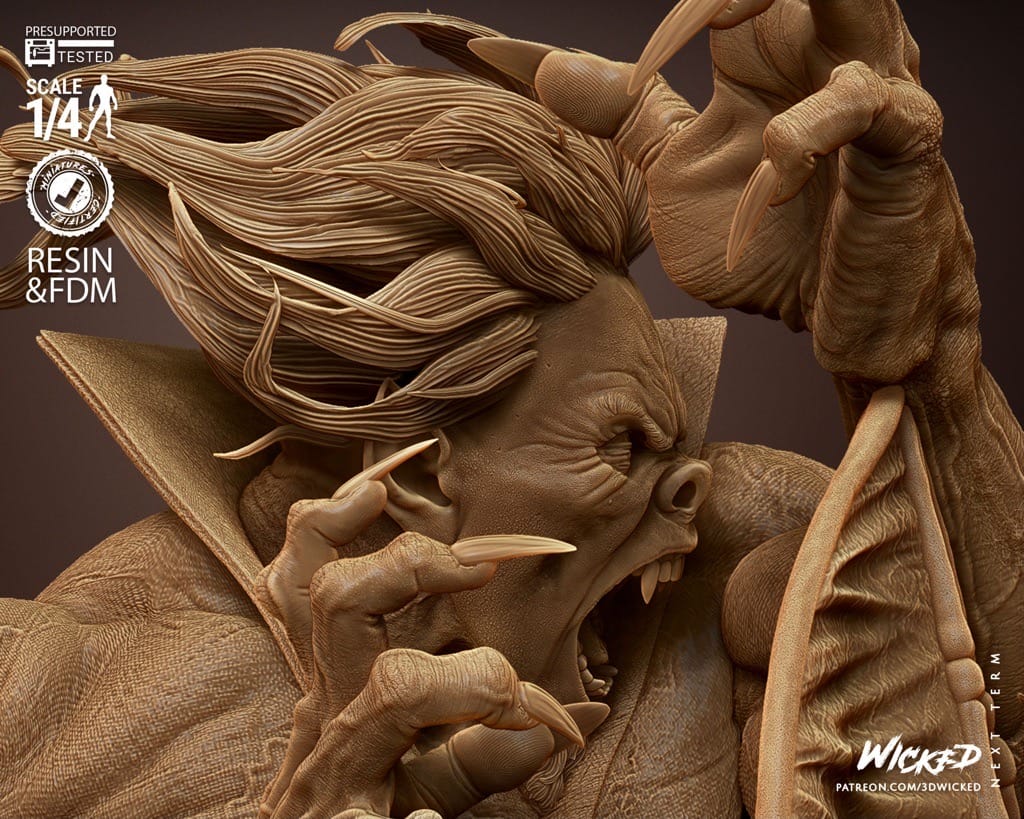 P站图纸印象馆 3DWicked 漫威 莫比亚斯 3DWicked 漫威 莫比亚斯